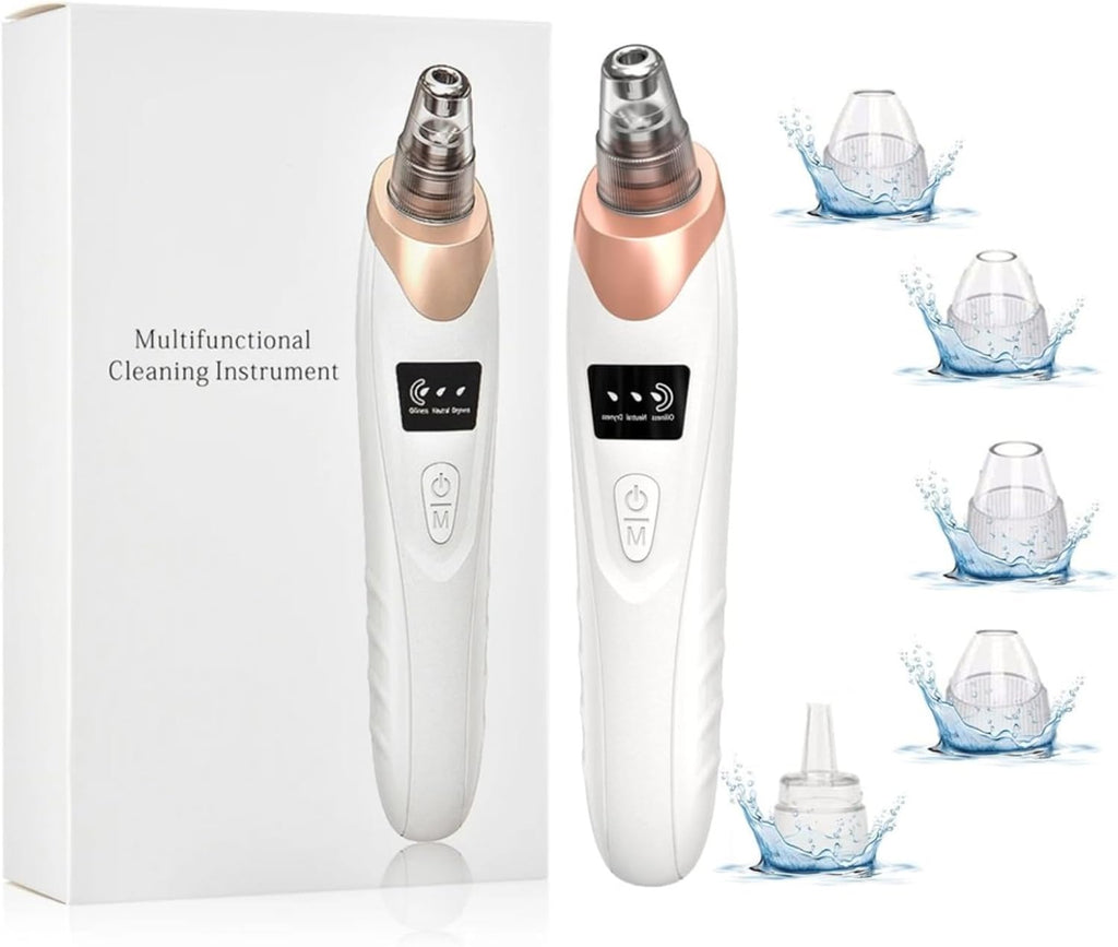 5 in 1 Electric Blackhead Acne Oil Remover Machine